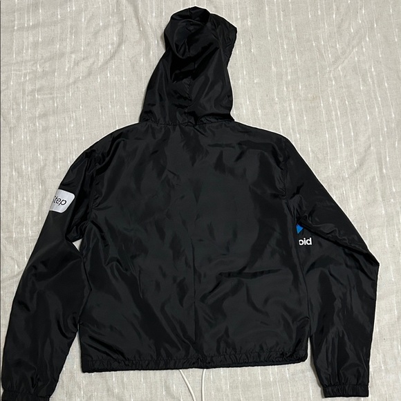 Polaroid Black Jacket with Rainbow Stripes - Picture 3 of 3